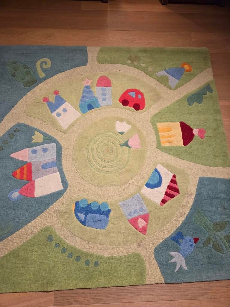 Haba speeltapijt, Ophalen