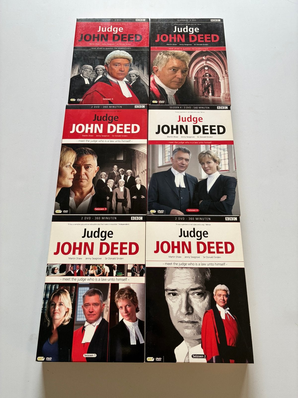 Judge John Deed 1-6, Cd's en Dvd's, Ophalen, Zo goed als nieuw