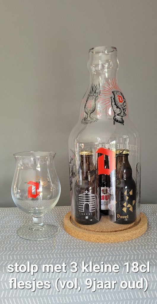 Lunettes Duvel à vendre, Enlèvement, Neuf, Verre à bière