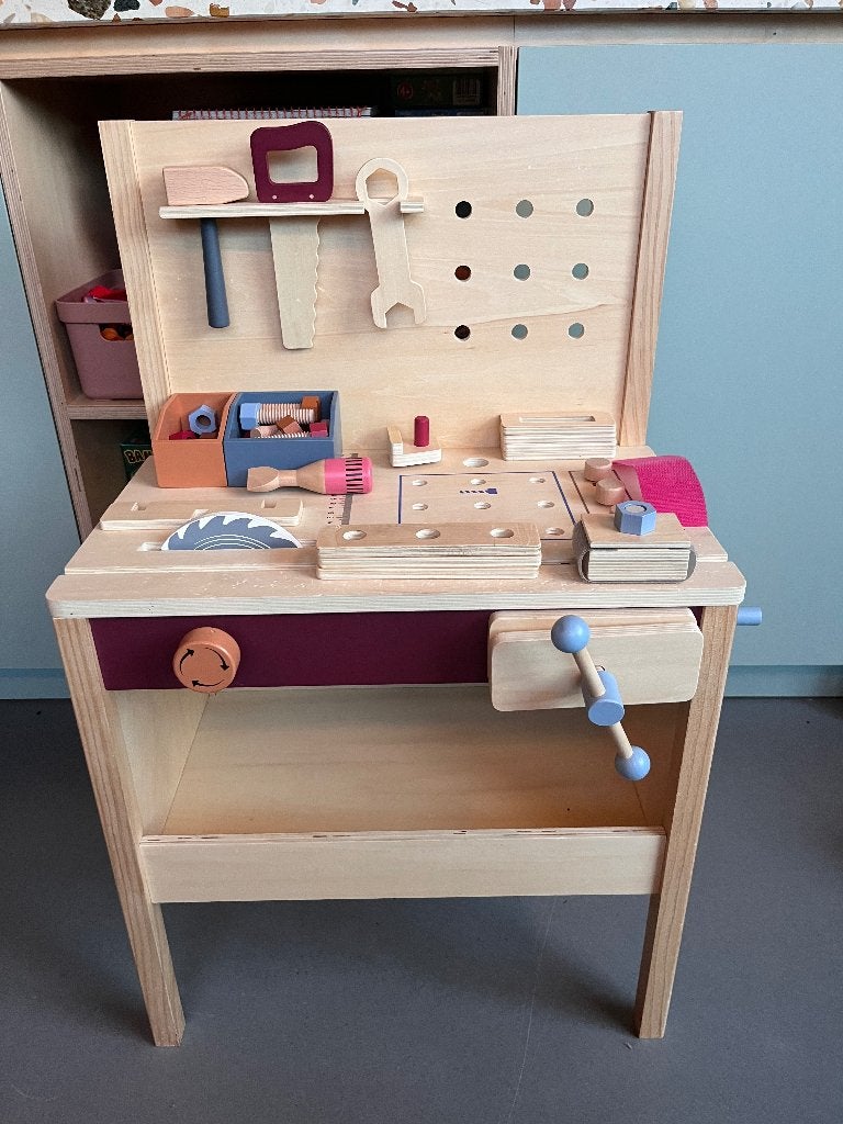 Kid’s Concept werkbank, Ophalen, Gebruikt, Meubelstuk of Keukentje