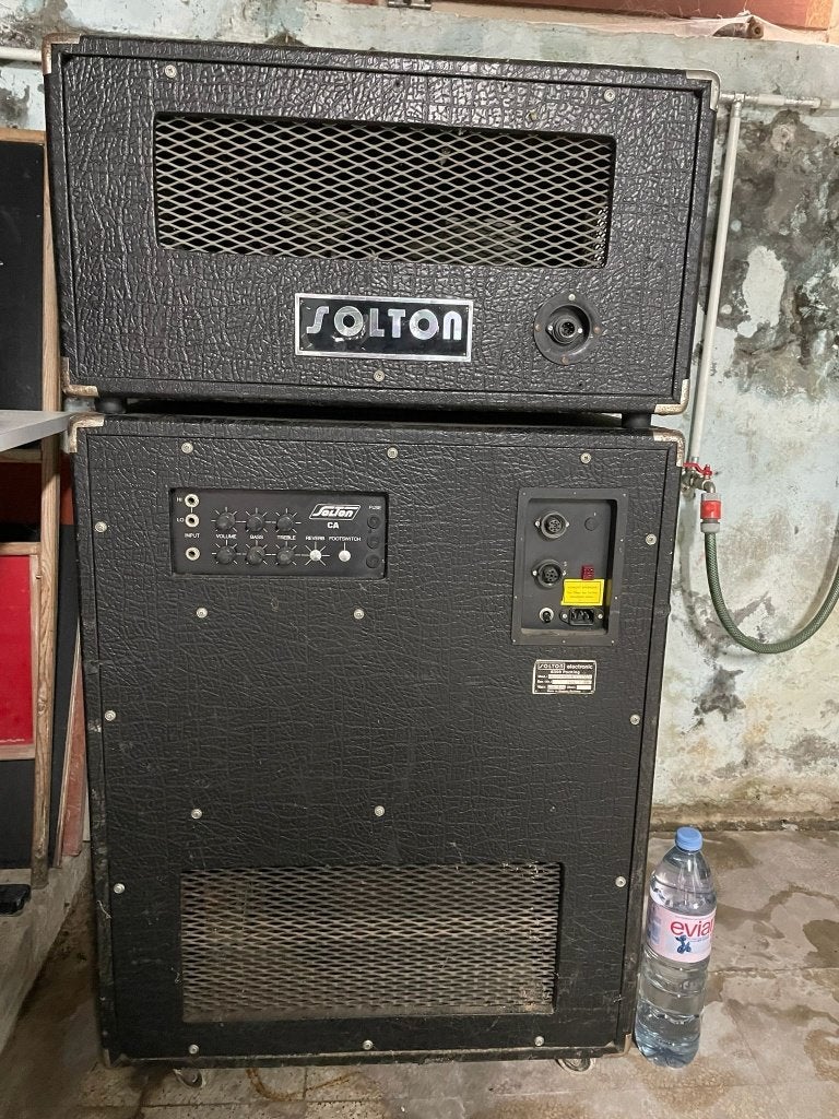 Vintage Solton Dopplertone 150 - Roterende orgelversterker, Ophalen, Gebruikt, Minder dan 500 watt, Keyboardversterker
