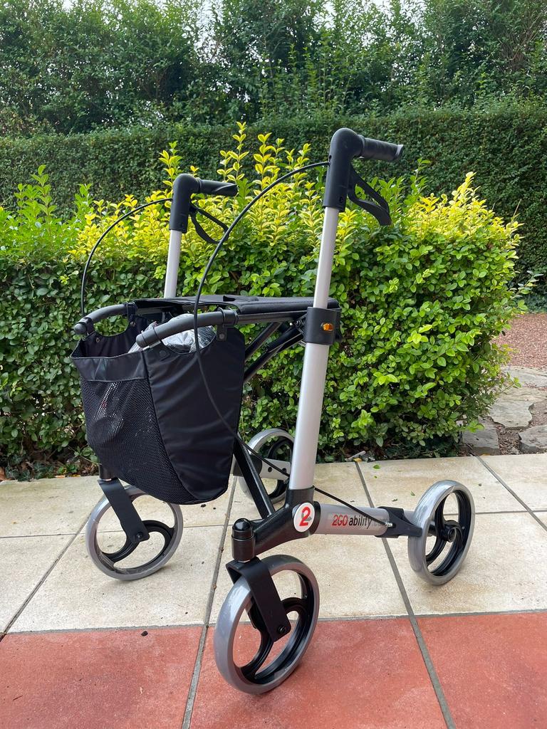 Déambulateur pliable Gemino nouveau dans son emballage, Enlèvement ou Envoi, Poids léger, Neuf