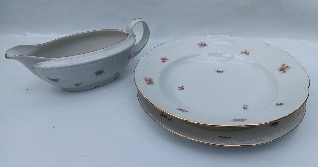Antiek Eetservies Chodziez - 12 personen, Ophalen