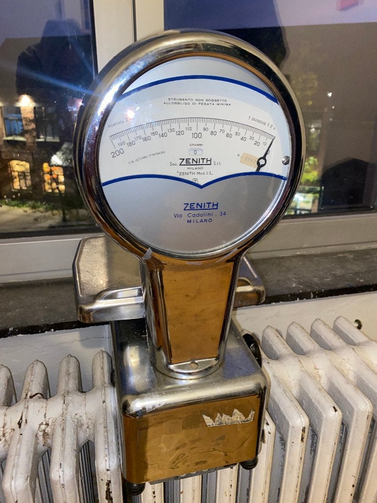 Zenith Milano vintage weegschaal, Antiek en Kunst, Ophalen