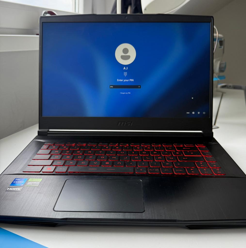 Ordinateur portable de jeu MSI GF63 thin i7 RTX 4050, Enlèvement ou Envoi, Comme neuf