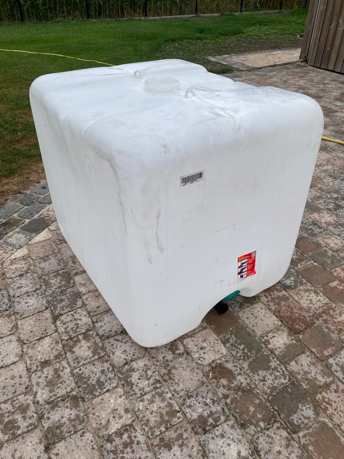 Ibc vat 1000 liter, Enlèvement, Comme neuf