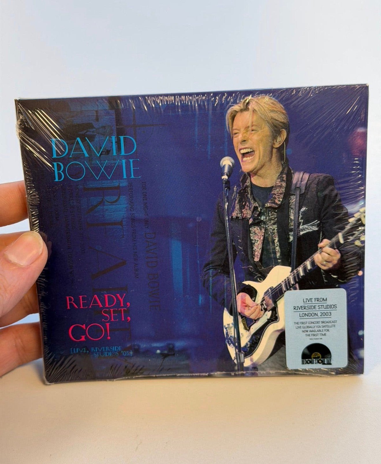David Bowie Ready Set Go Live Riverside Studios 03 CD scellé, Enlèvement ou Envoi, Neuf, dans son emballage, Album
