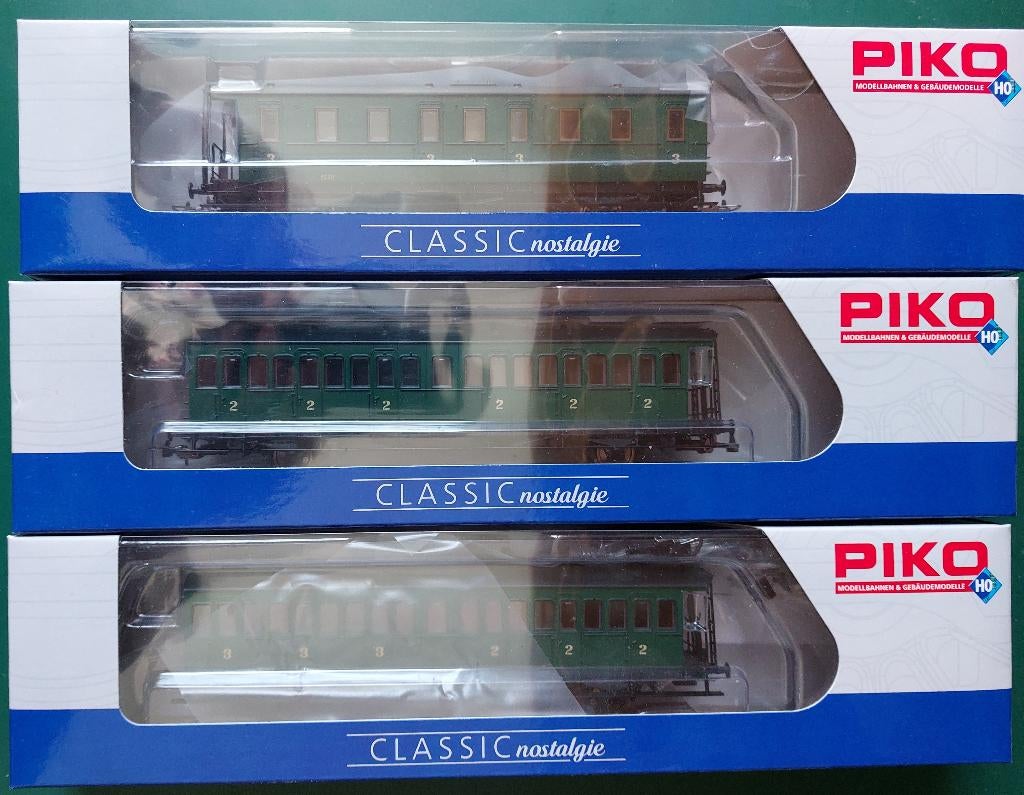Piko 53185 53186 53187 SNCB NMBS, Hobby & Loisirs créatifs, Enlèvement ou Envoi, Wagon, Courant continu, Piko