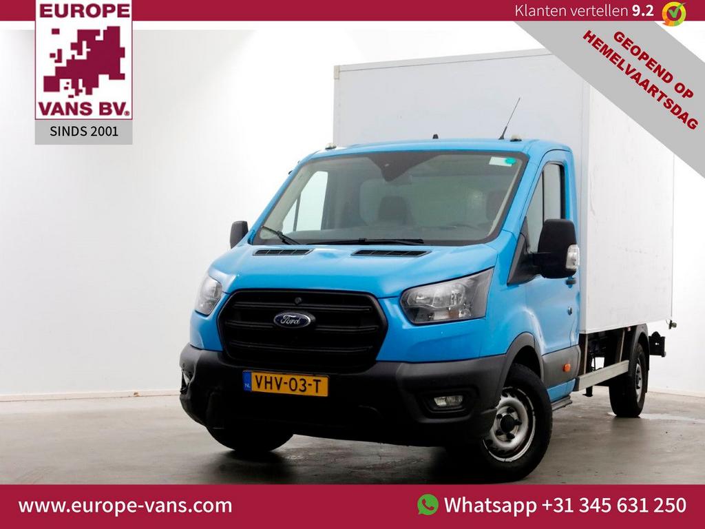 Ford Transit 350 2.0 TDCI 130pk E6 Bakwagen met achterdeuren, Auto's, Bedrijf, Parkeersensor, Ford, Onderhoudsboekje