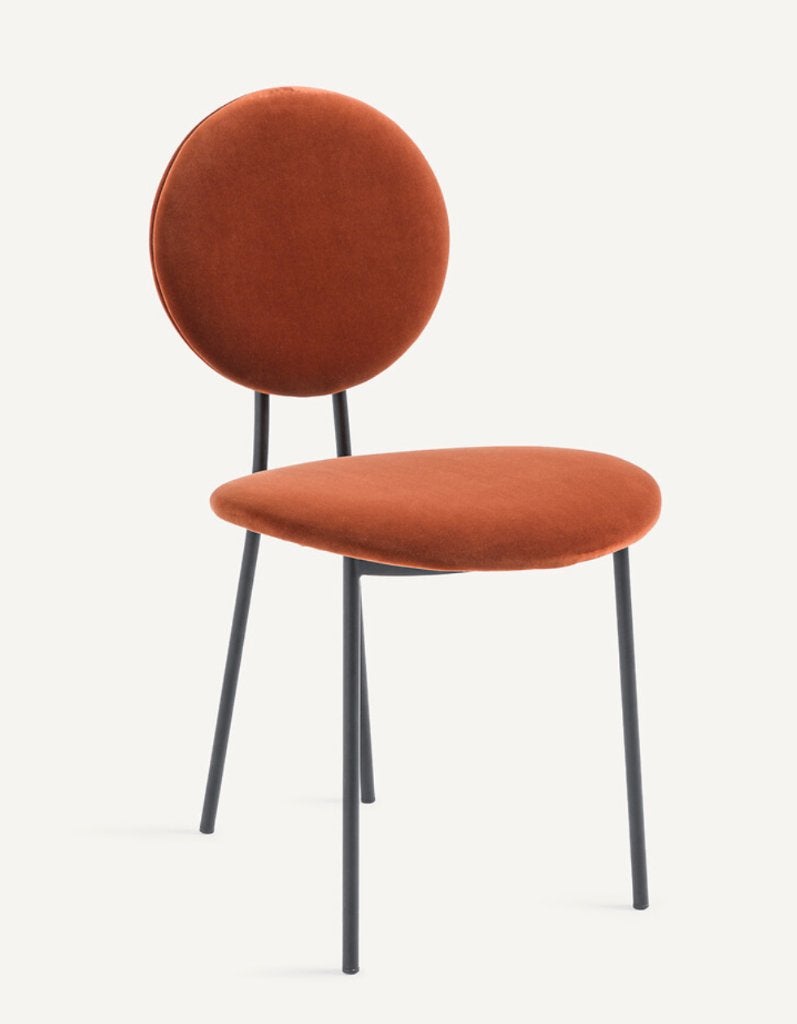 Velvet Medaillon stoel, Ophalen, Nieuw, Stof, Eén