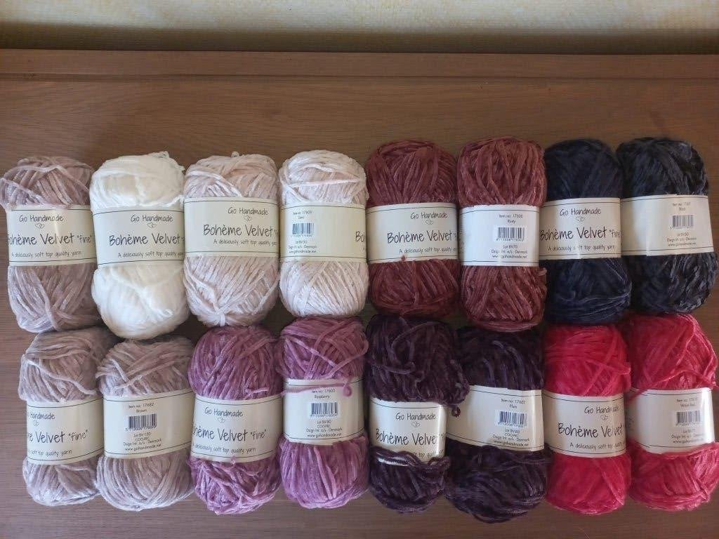 Go Handmade Bohème Velvet Fine garen 50g, Hobby & Loisirs créatifs, Tricot & Crochet, Enlèvement ou Envoi, Neuf, Crochet, Laine ou Fils
