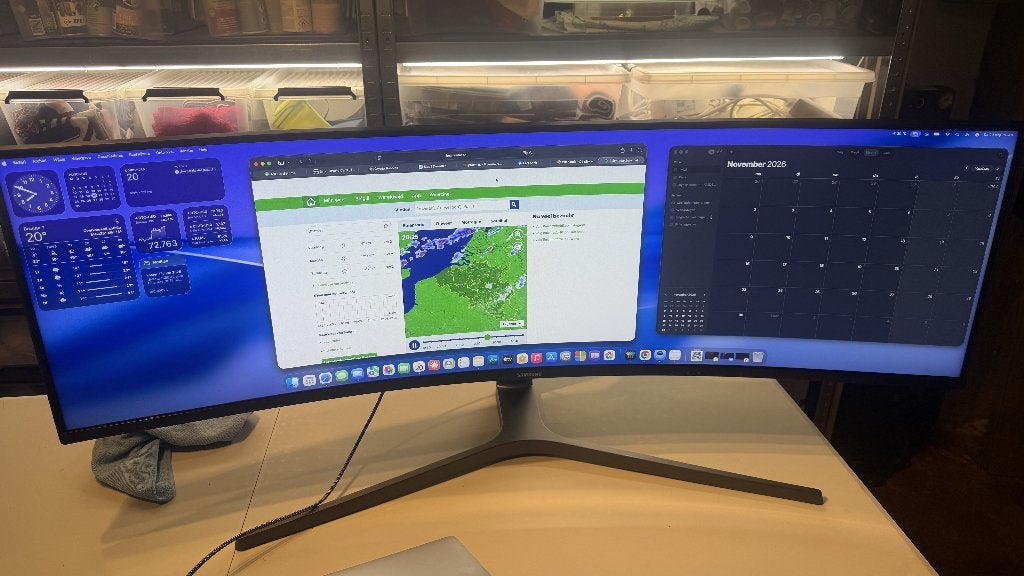 Samsung 49" 32:9 Ultrawide Gaming Monitor, Gaming, 1 à 2 ms, Autres résolutions, VA
