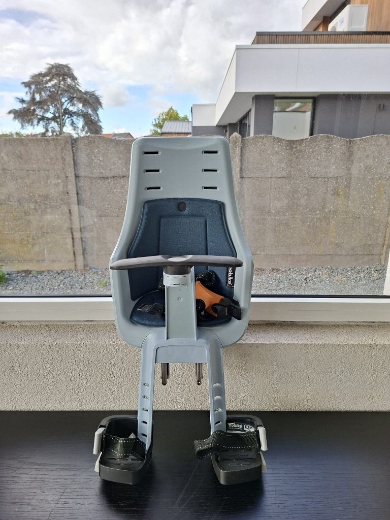 Bobike Exclusive Mini fietsstoeltje, Vélos & Vélomoteurs, Siège avant, Repose-pieds, Comme neuf, Enlèvement