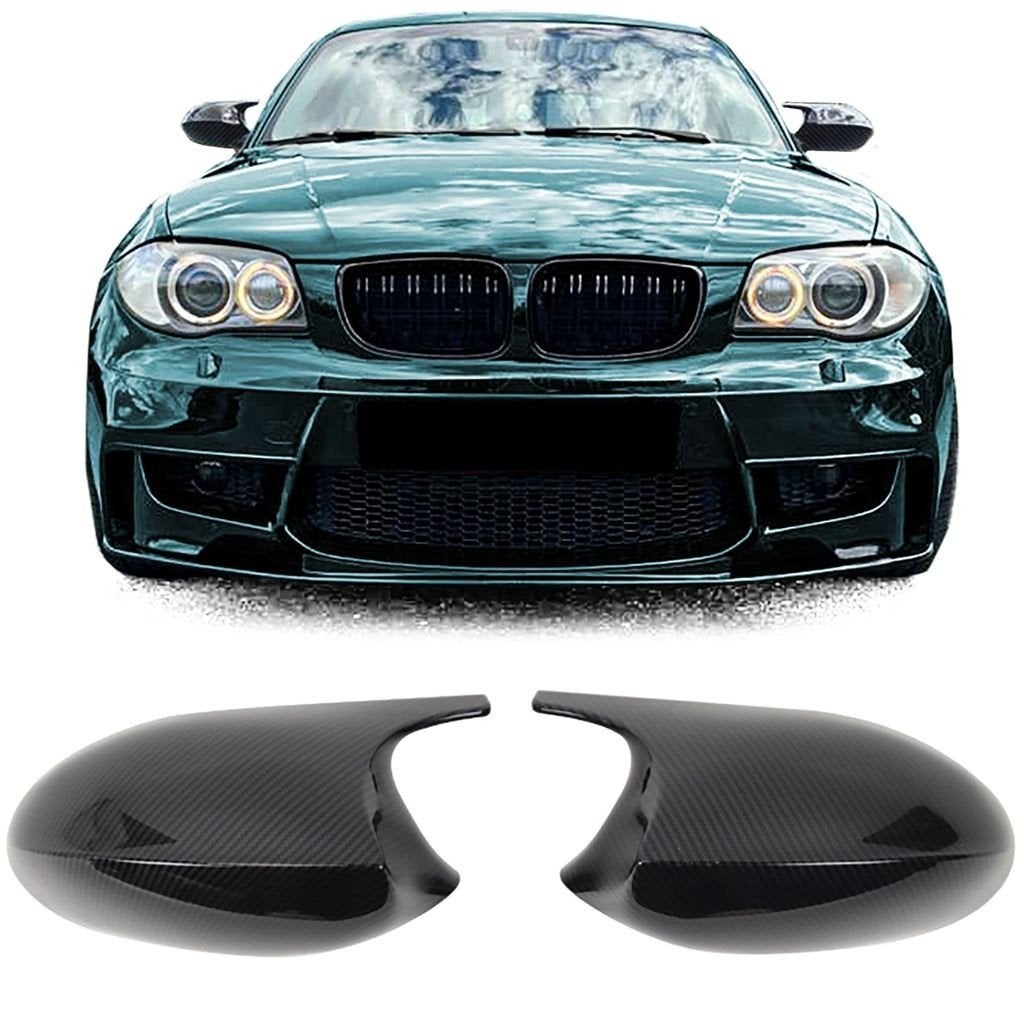 Spiegelkappen Voor BMW 1 Serie E81 E82 E87 E88 Carbon Look, Envoi