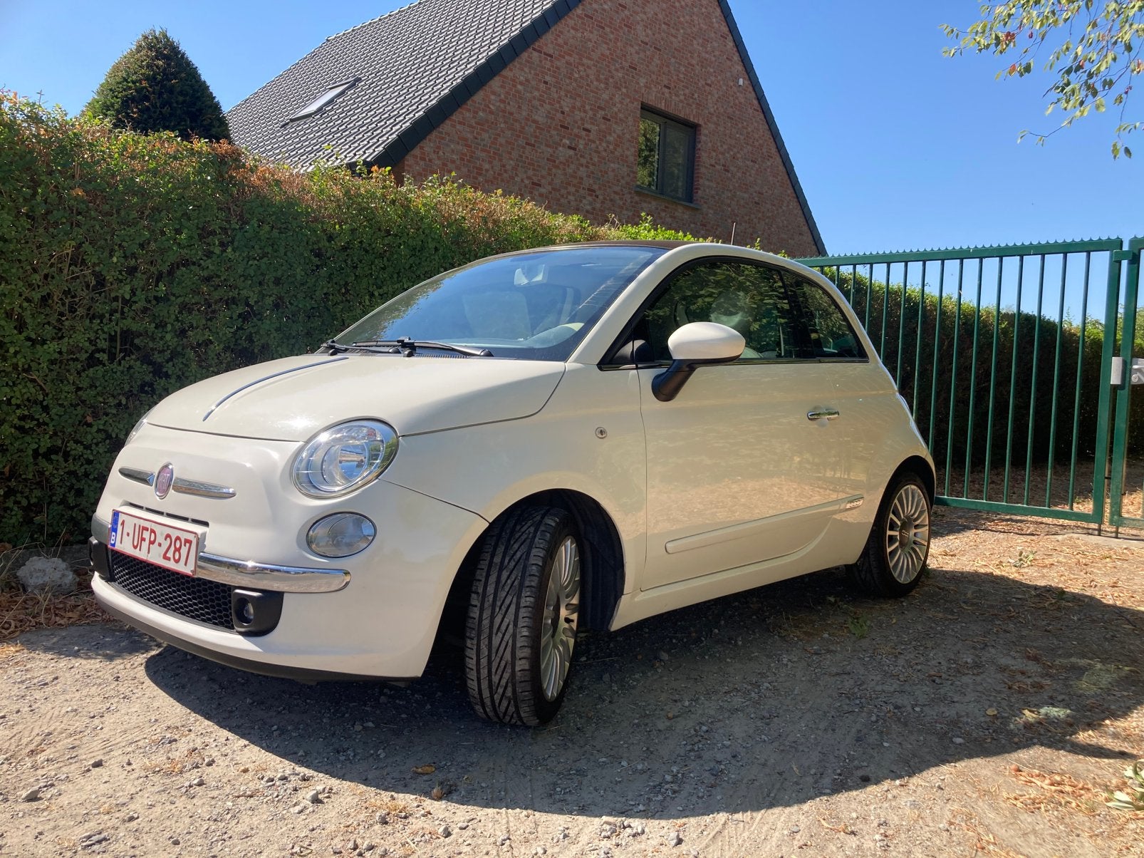 Mooie fiat 500 benzine, gekeurd voor verkoop, 1e eigenaar, Auto's, Bluetooth, Euro 5, Handgeschakeld, Particulier