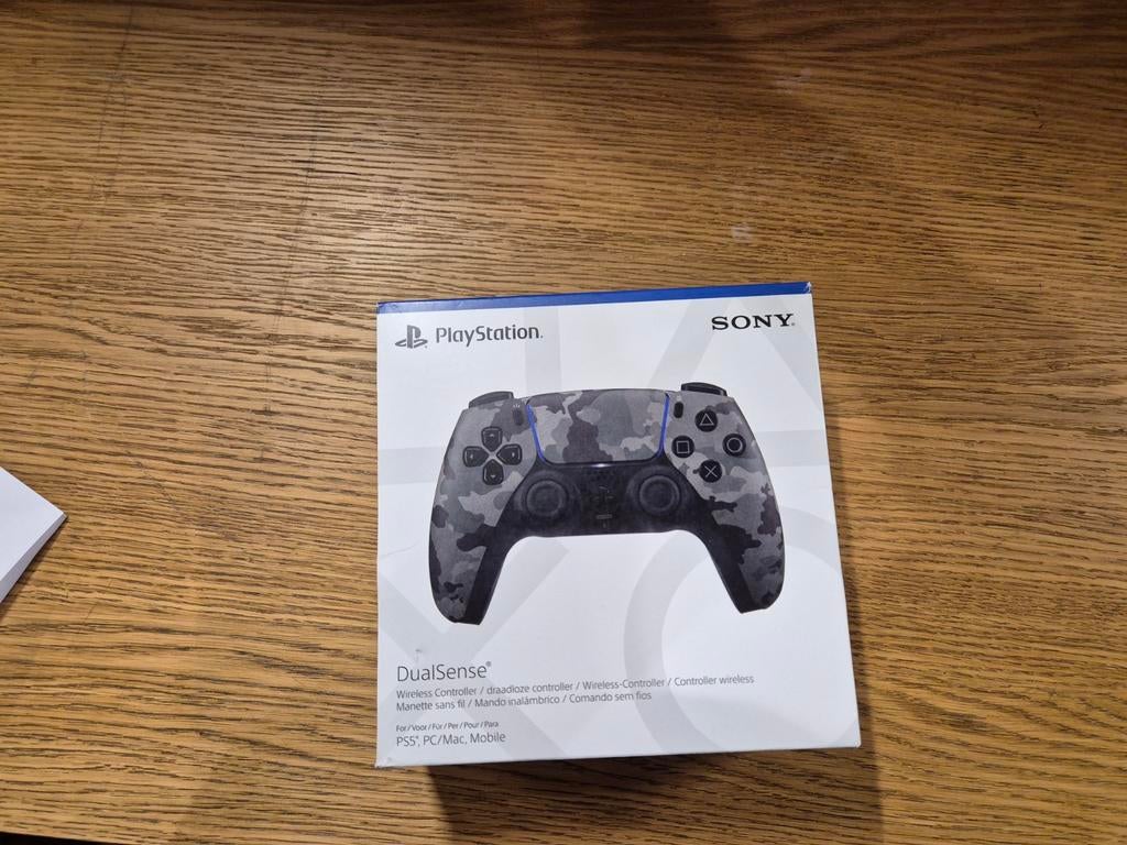 Sony DualSense v3 - Grey Camouflage VOLLEDIG NIEUW, Games en Spelcomputers, Spelcomputers | Sony Consoles | Accessoires, Ophalen of Verzenden
