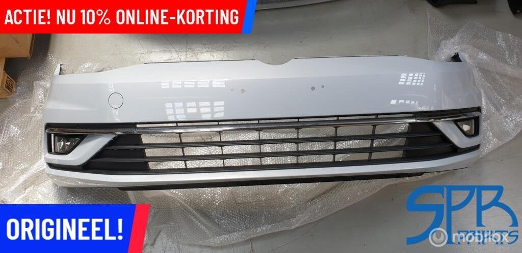 GOLF 7 7.5 FACELIFT HIGHLINE Voorbumper LB9Z BUMPER COMPLEET, Nieuw, Ophalen of Verzenden, Bumper, Volkswagen