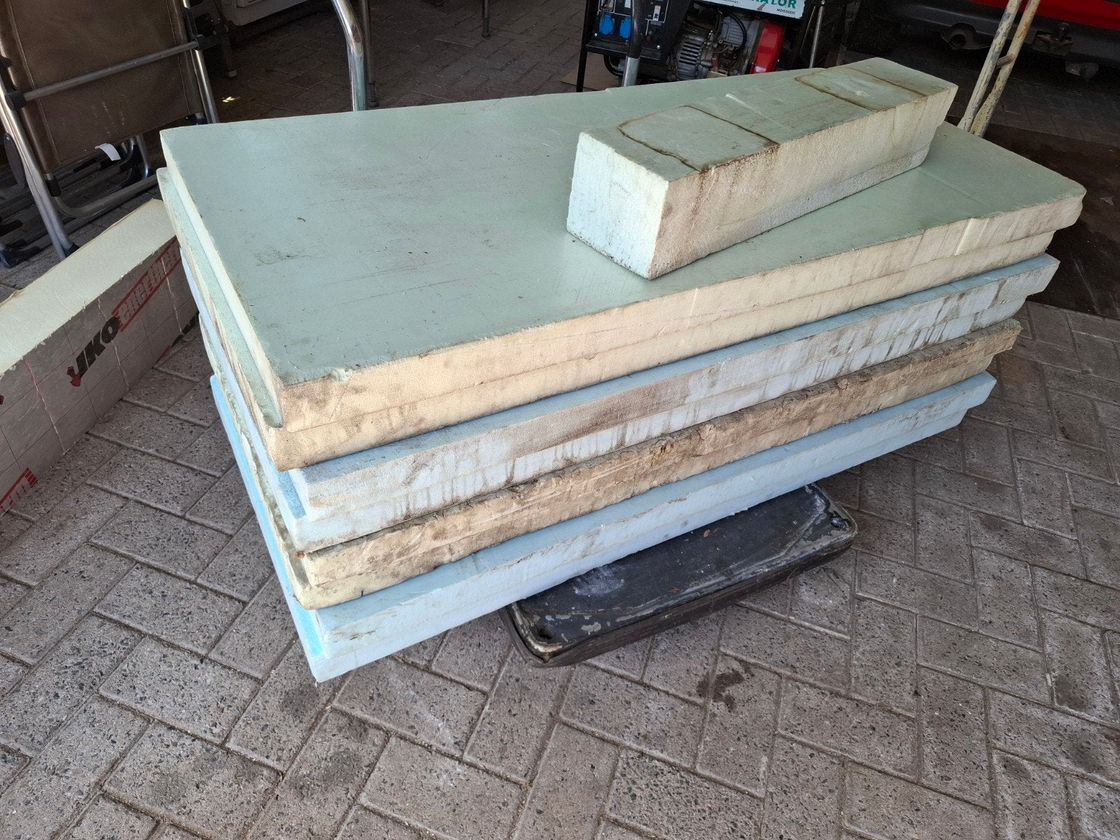 XPS 12cm 4 platen, styrodur,watervast, Doe-het-zelf en Bouw, Isolatie en Afdichting, Ophalen