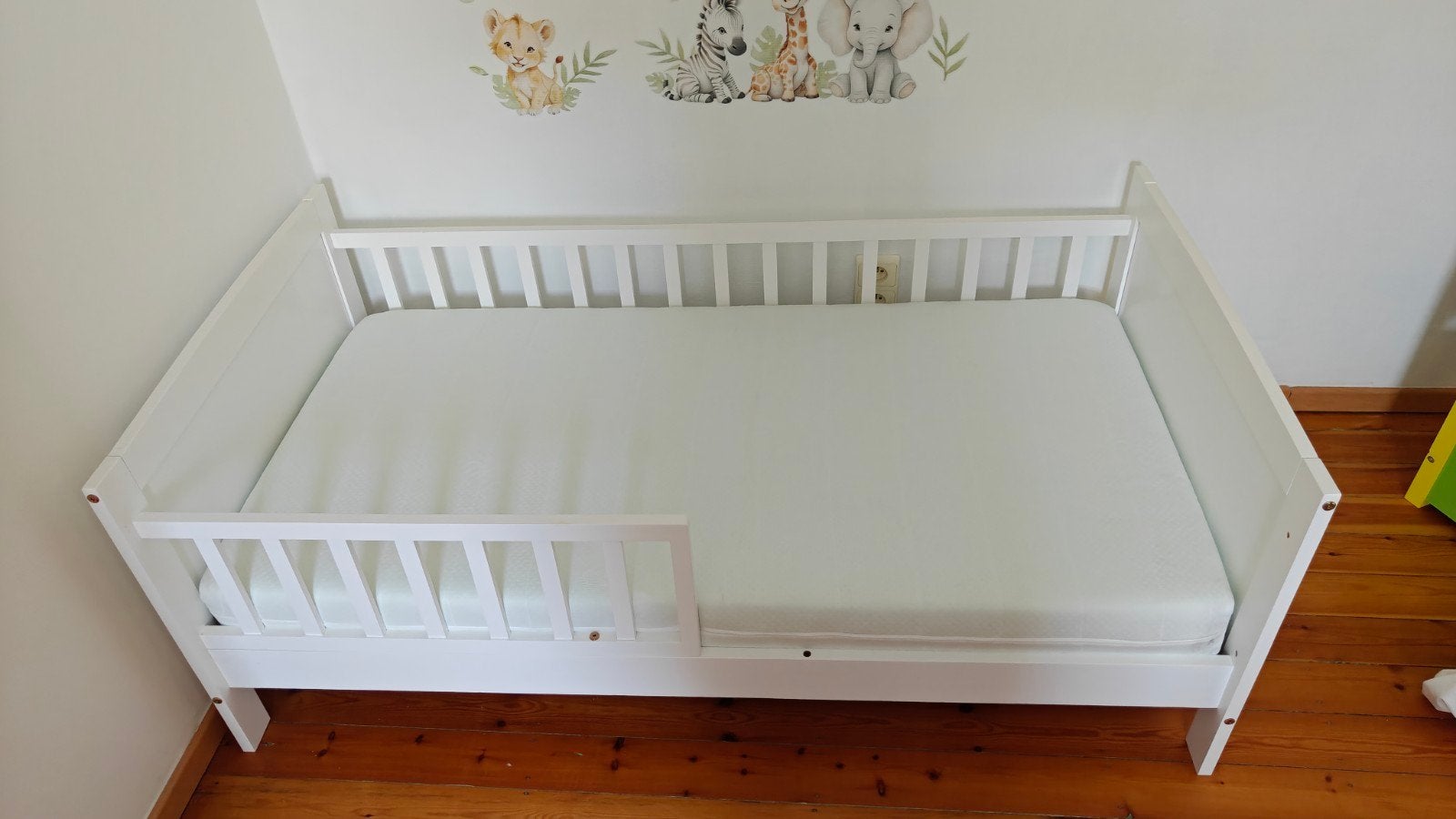 kinderbed 70x140 met matras, Nieuw, 70 tot 85 cm, 140 tot 160 cm, Ophalen