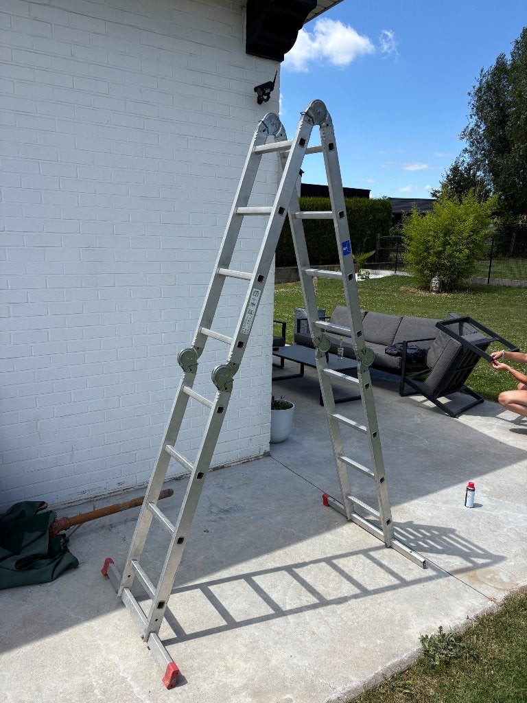 4 delige ladder, Ophalen, Gebruikt, 250 mm of meer, Overige typen