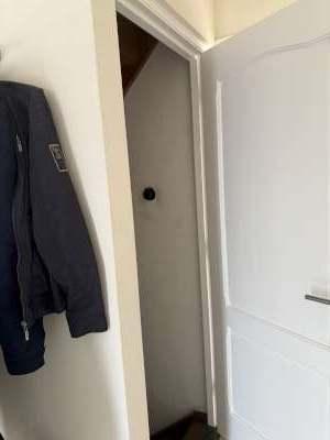 3 witte geverfde eiken deuren., Doe-het-zelf en Bouw, Deuren en Vliegenramen, Gebruikt, Binnendeur, 200 tot 215 cm, 80 tot 100 cm