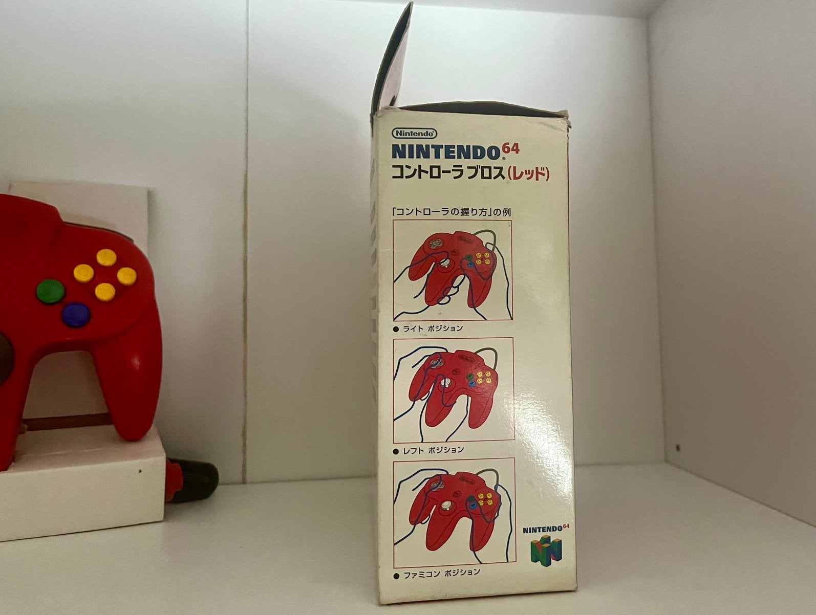 Controller Nintendo 64 RED, Games en Spelcomputers, Ophalen, Zo goed als nieuw