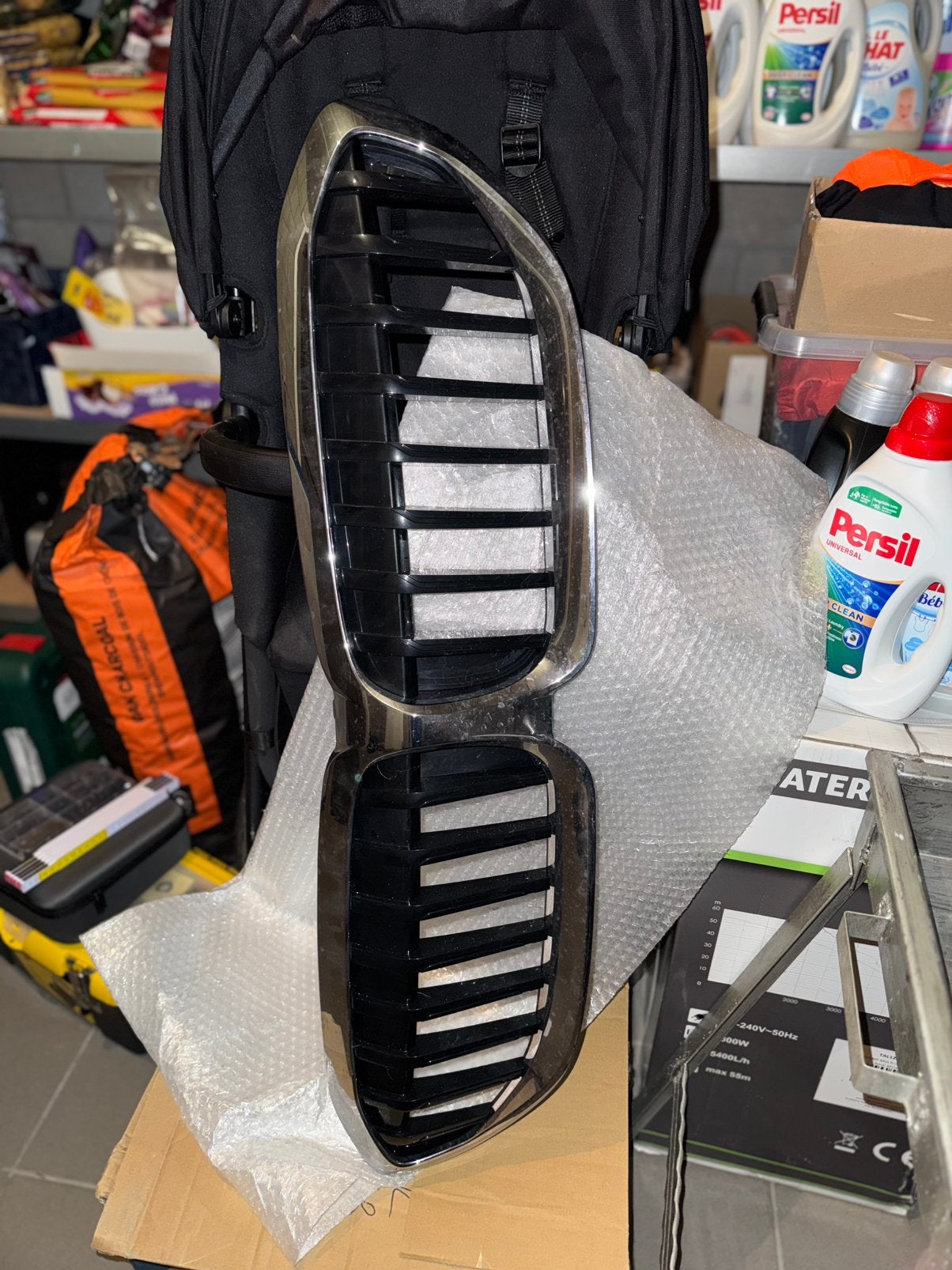 BMW sportgrill G20/G21 - 3 Reeks 2019-2022 - Chroom, Autos, Achat, Particulier, Série 3, Noir