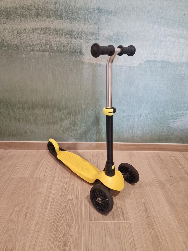 Decathlon / Oxelo - Trotinette 3 roues pour enfant - Jaune, Ophalen of Verzenden