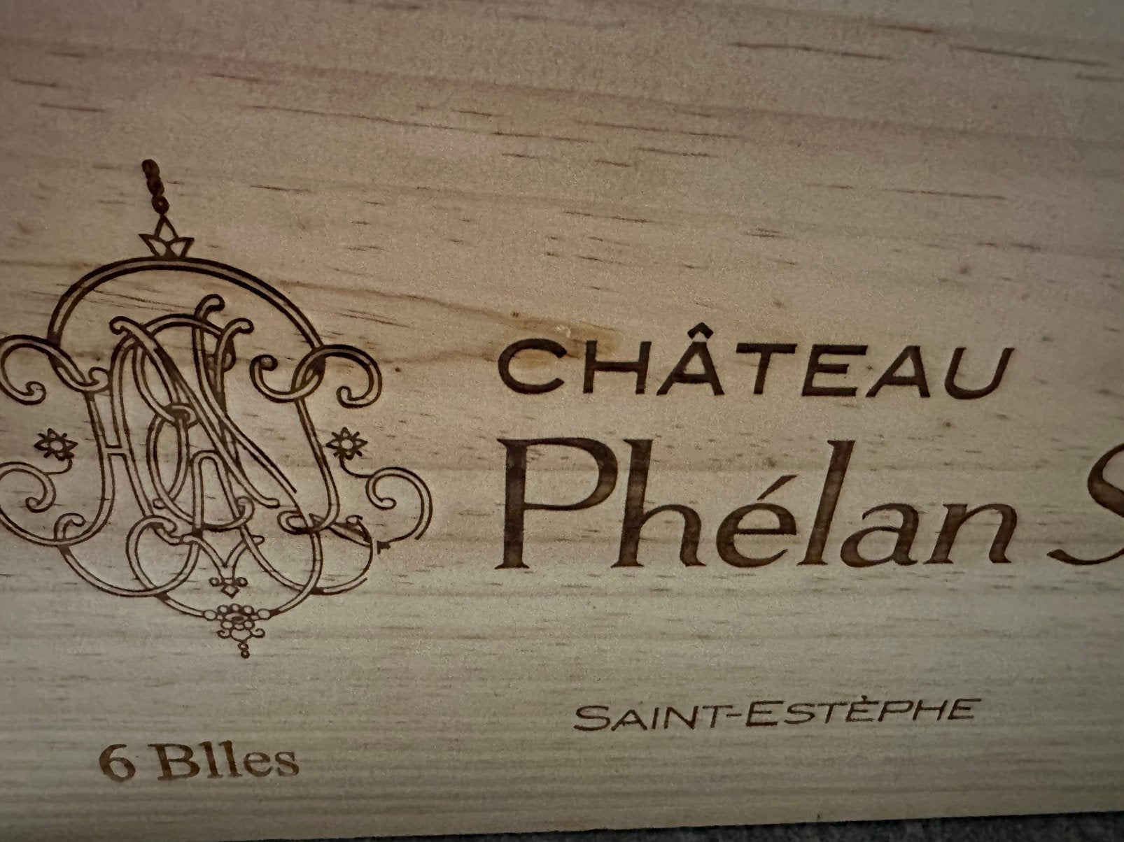Château Phélan Segur 2017, Collections, Vins, Neuf, Pleine, Enlèvement, Vin rouge