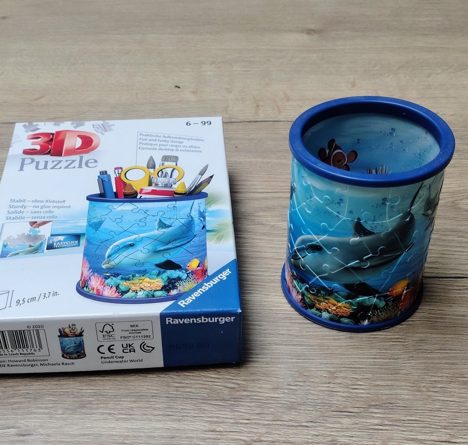 3D puzzel pennenbakje dolfijn, Kinderen en Baby's, Speelgoed | Kinderpuzzels, Ophalen