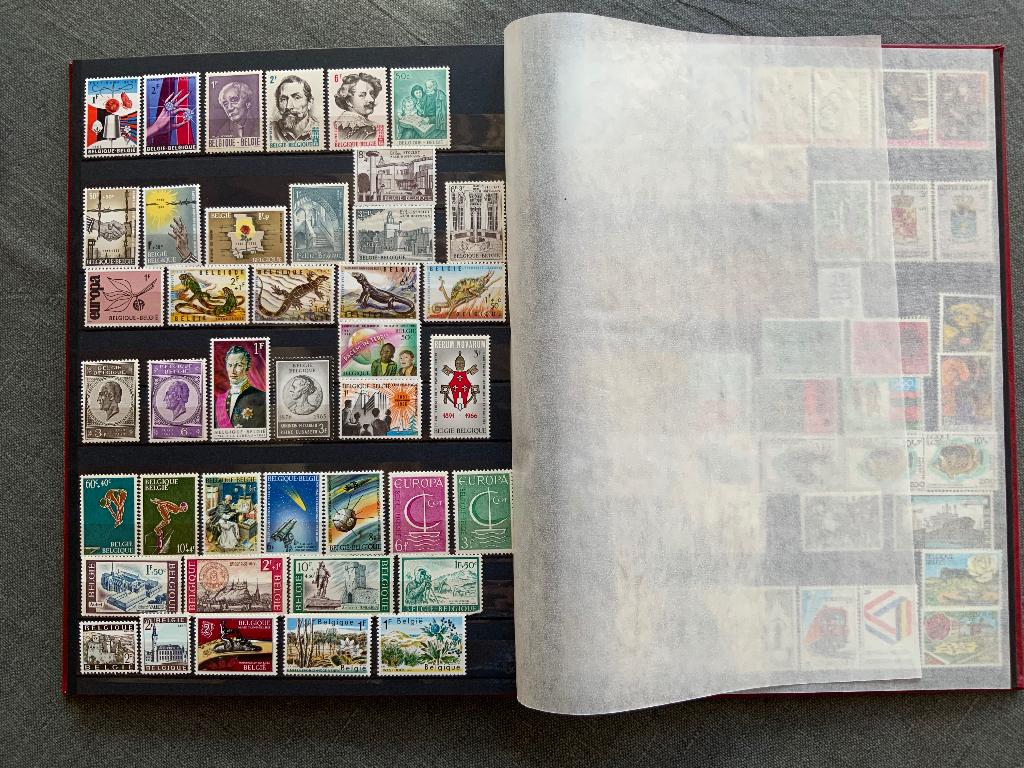 Timbre Belges, Timbres & Monnaies, Timbres | Albums complets & Collections, Enlèvement