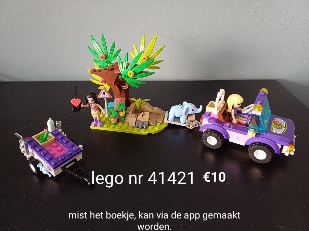 Lego Friends reddingsbasis, Ophalen, Lego, Friends, Zo goed als nieuw