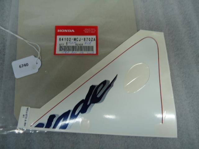 CBR900 2000 - 2001, 2002 - 2003 Honda Sticker D1-23045