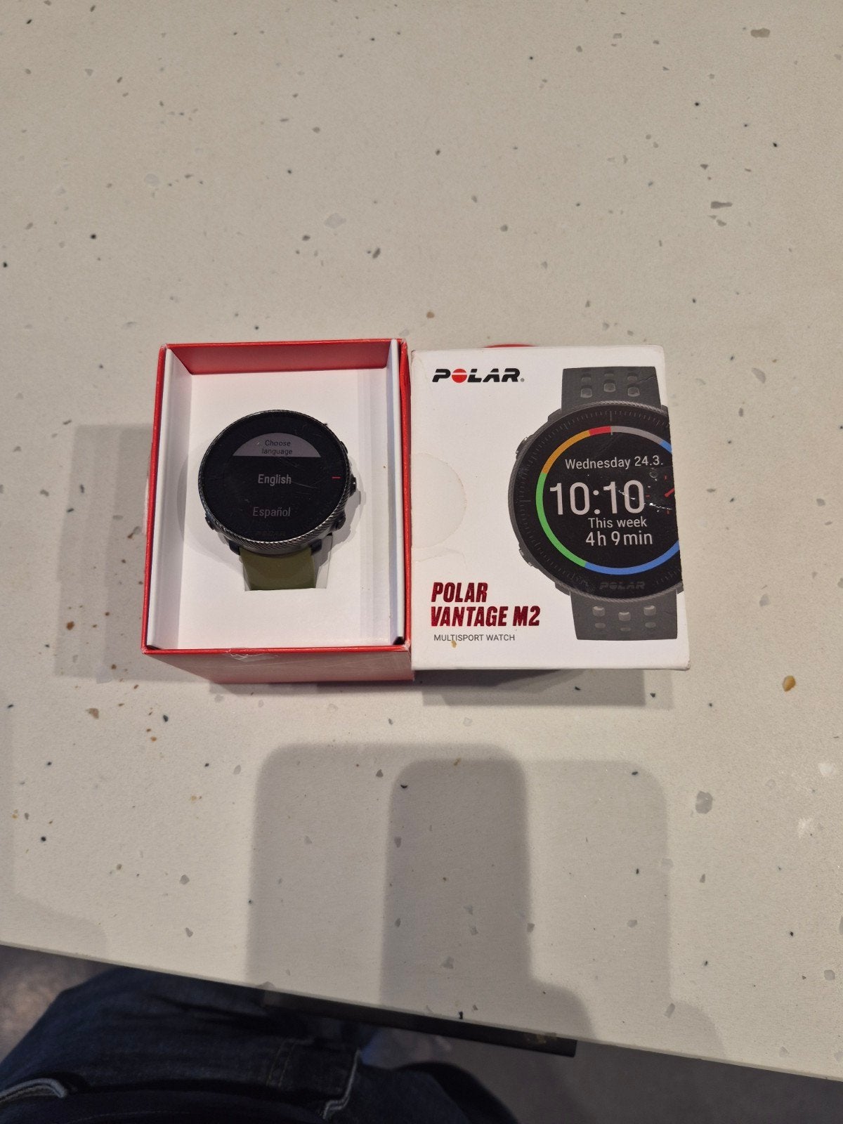 Polar vantage M2, Étanche, Utilisé, Niveau de stress, Polar