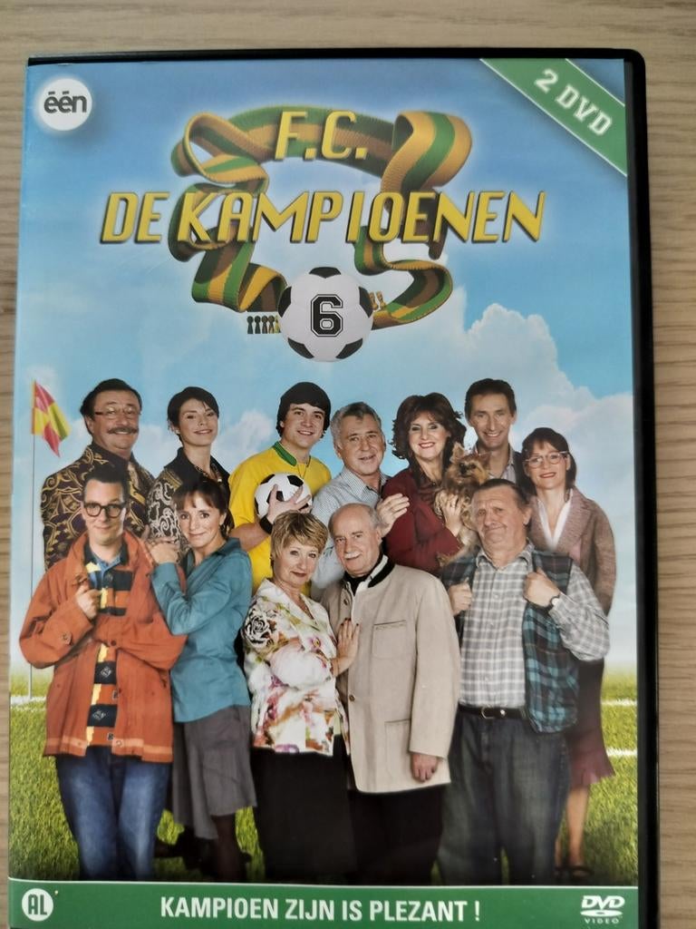 Dvd's FC de kampioenen reeks /seizoen 1 tot 6 en de 3 films, Cd's en Dvd's, Ophalen, Film