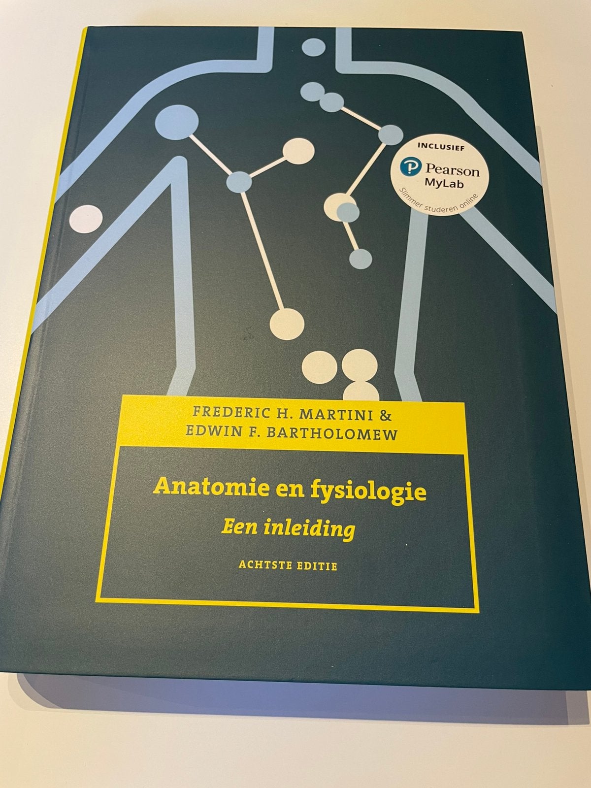Anatomie en fysiologie, 8e editie met MyLab NL, Ophalen of Verzenden, Nieuw, Nederlands, Frederic H. Martini; Edwin F. Bartholomew