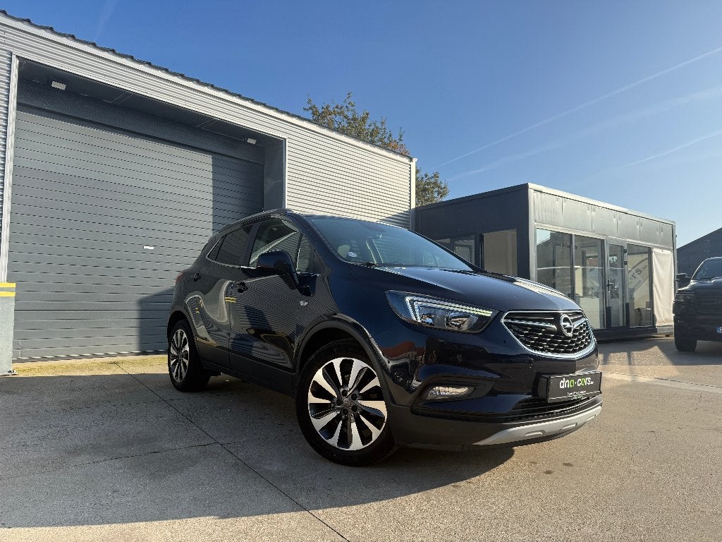 Mokka X 1.4 Turbo / LEDER | CAM | APPLE CAR | ZETEL- & STVER, Auto's, Voorwielaandrijving, 4 cilinders, Zwart, Leder