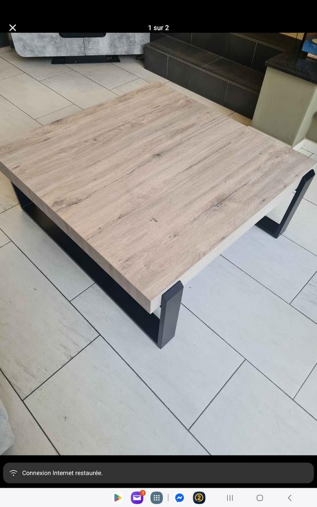Table de salon, Enlèvement