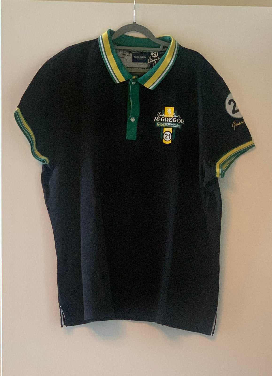Polo Mc Gregor 3XL, Enlèvement ou Envoi, Comme neuf, Autres tailles, Noir