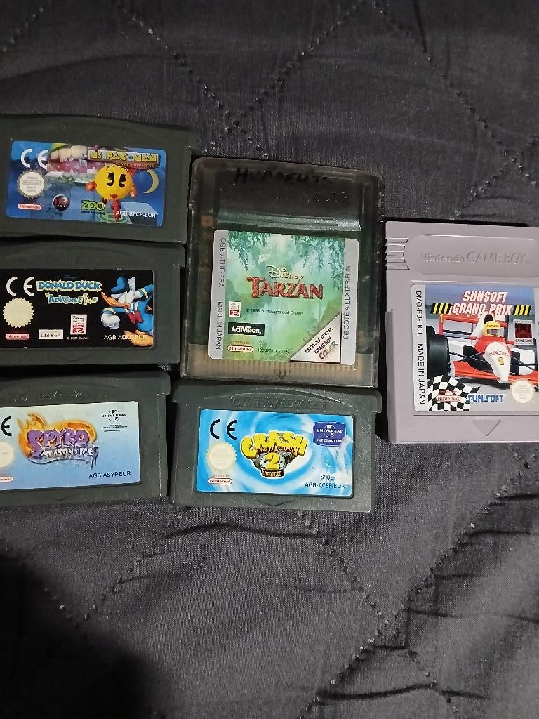 Divers jeux game boy, Enlèvement, Utilisé