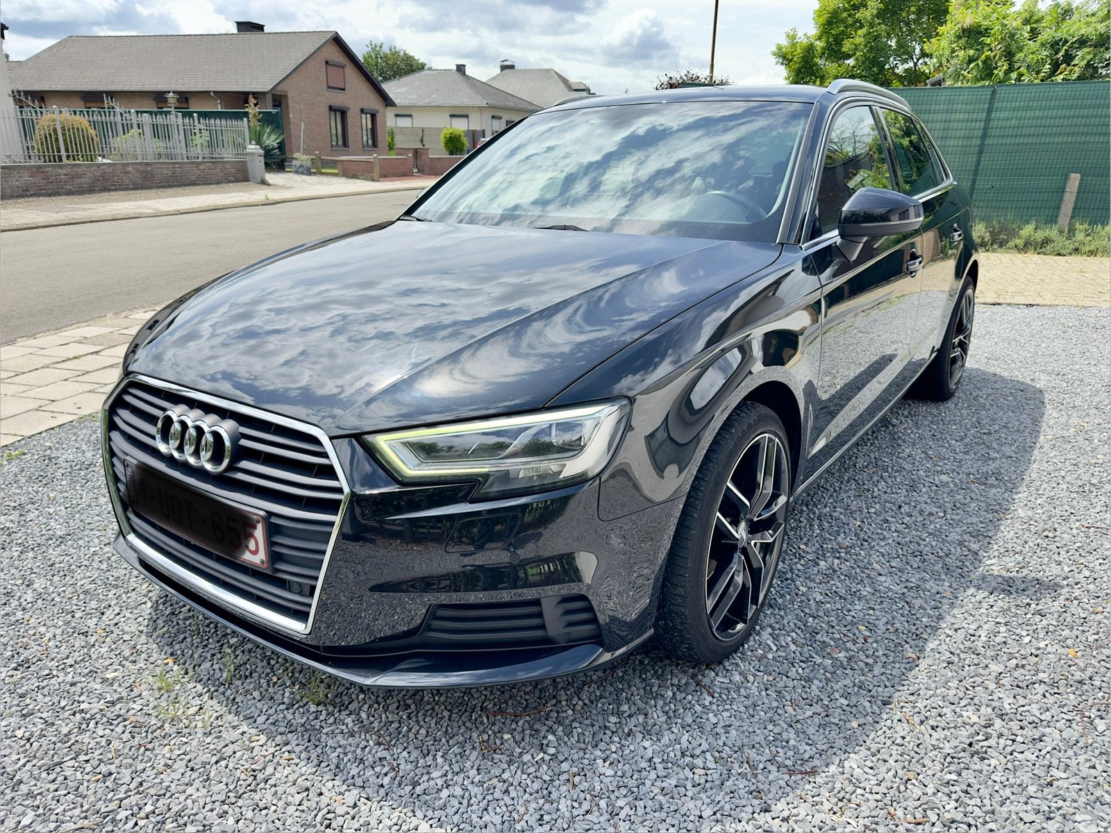 Audi A3 30tdi S-Tronic, Auto's, Automaat, 4 deurs, Zwart, Leder