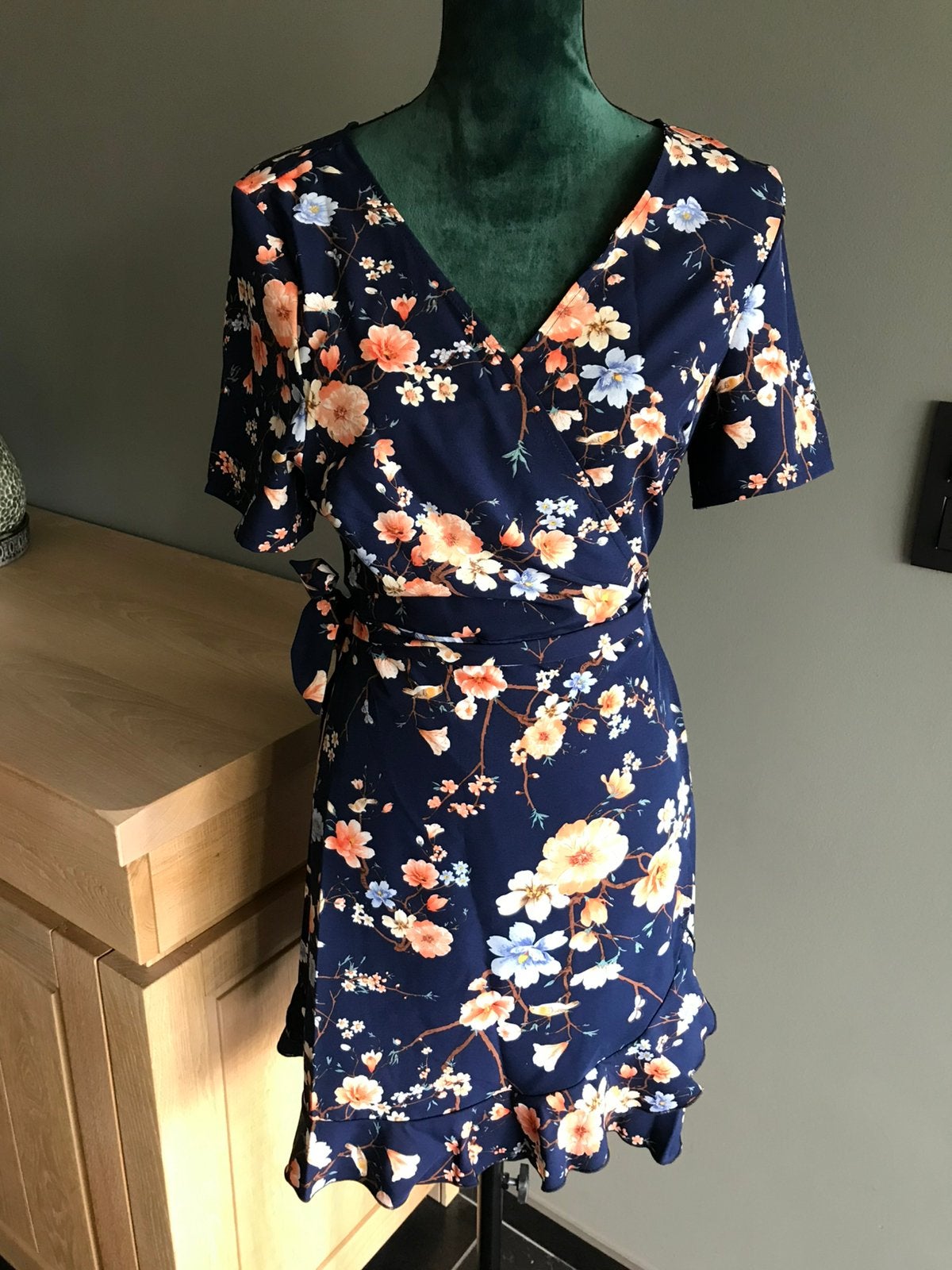 Jurk maat XL, Kleding | Dames, Jurken, Nieuw, Maat 46/48 (XL) of groter, Blauw, Ophalen of Verzenden
