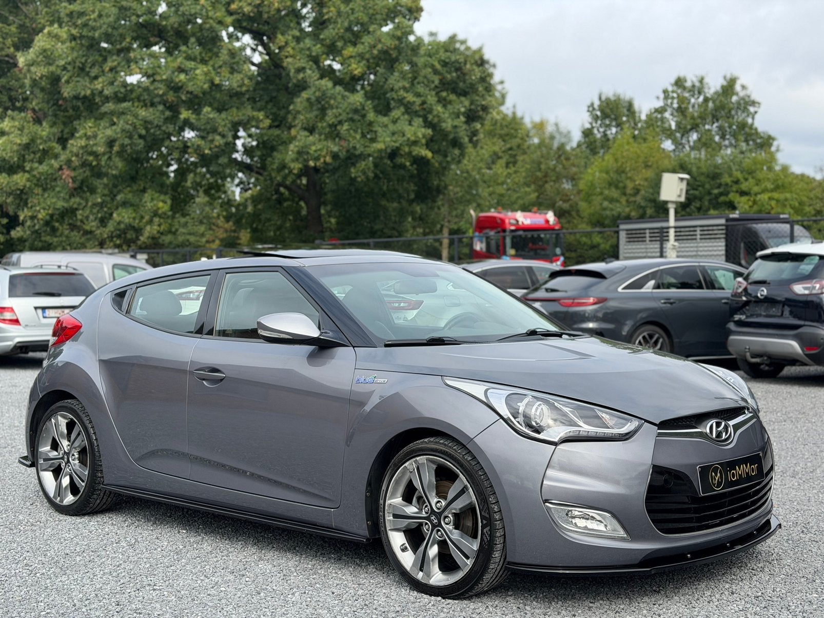 HYUNDAI VELOSTER - 1.6 BENZINE, Autos, Cuir, Achat, Entreprise, Noir