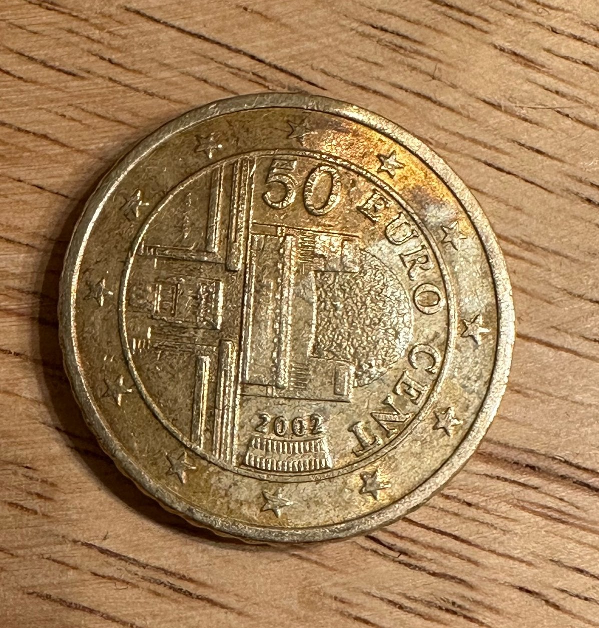 Pièce  50 centimes 2002  Autriche, Timbres & Monnaies, Monnaies | Europe | Monnaies euro, Enlèvement, Autriche