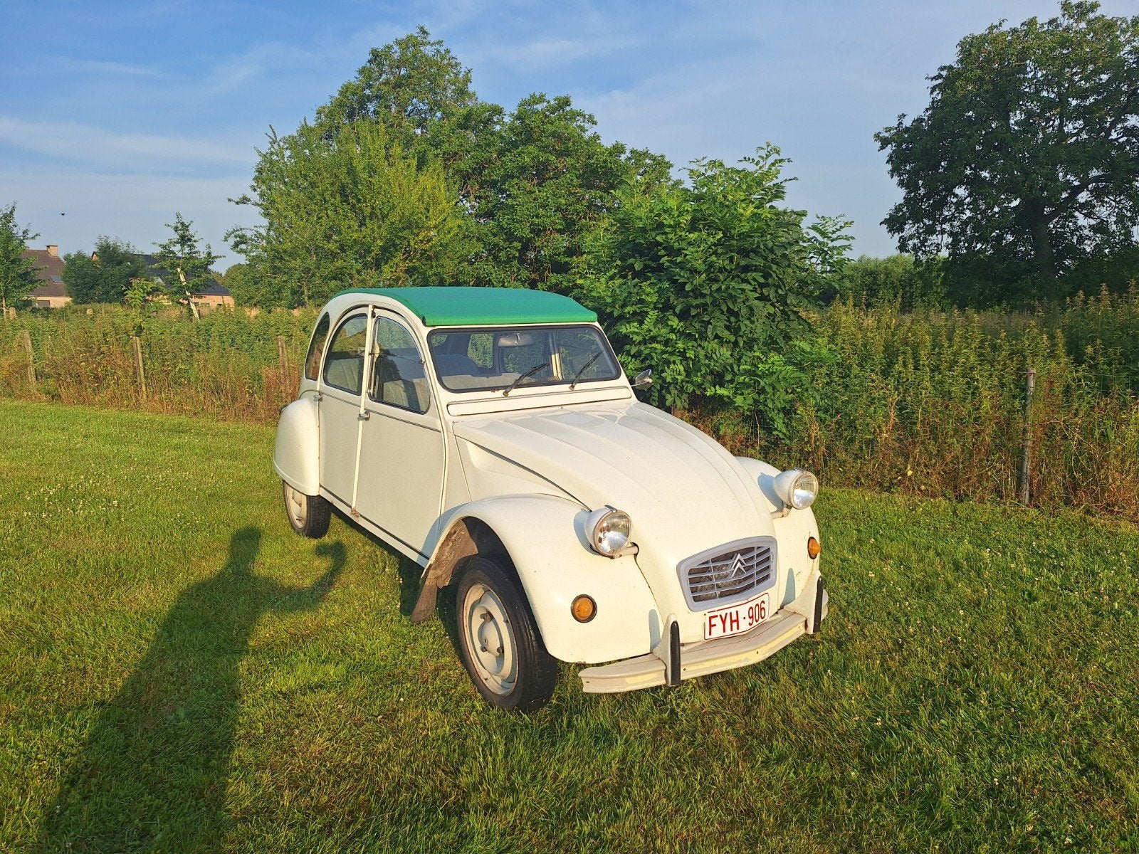 Citroën 2HP 1988 73.407 km, Autos, Achat, 4 portes, 602 cm³, Cabriolet