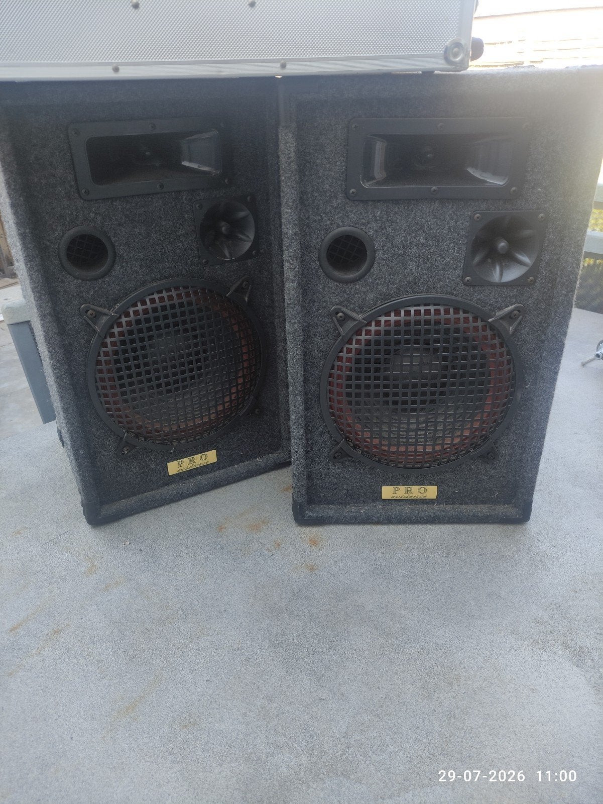Amplificateur et haut-parleurs, Enlèvement, Utilisé, Stéréo, 60 à 120 watts