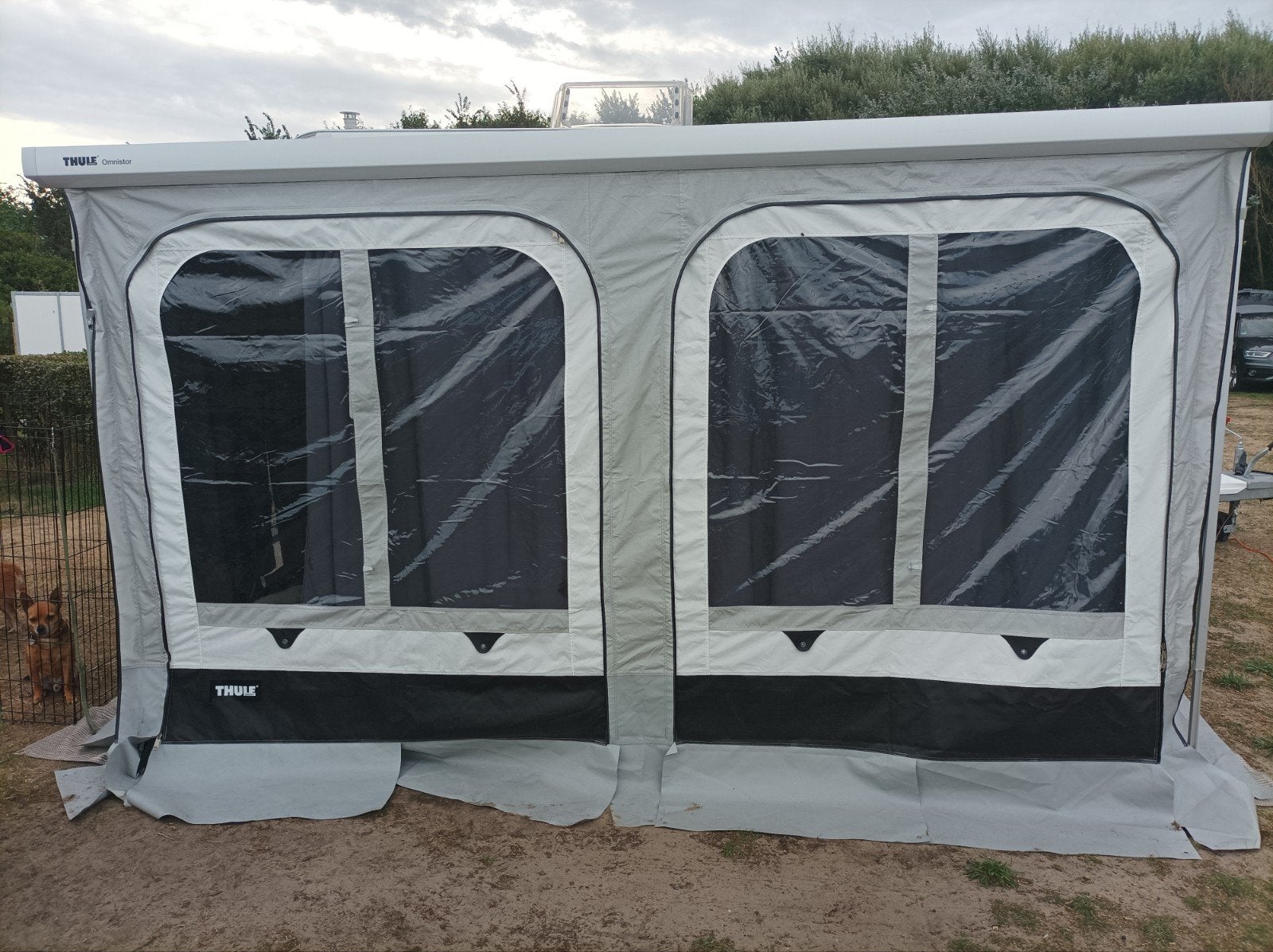 Voortent merk thule voor luifel, Caravanes & Camping, Auvents, Thule, Enlèvement