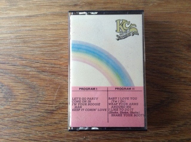 muziekcassette kc and the sunshine band, Cd's en Dvd's, Ophalen of Verzenden, R&B en Soul, 1 bandje, Origineel