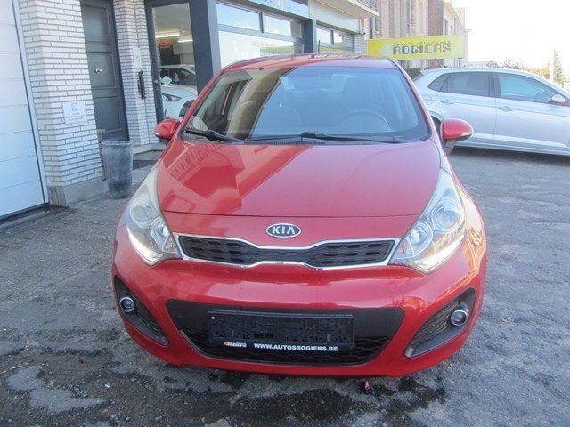 Kia Rio 1.4i 34.000km Automatic Garantie GPS Camera, Rouge, Euro 5, Achat, Entreprise