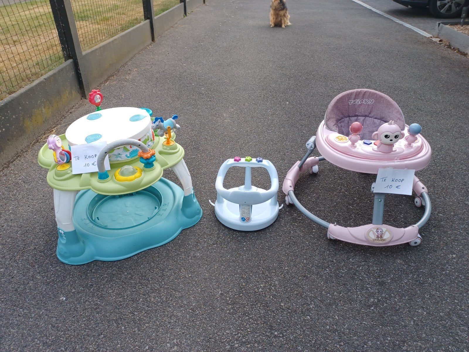 baby spulletjes, Enlèvement